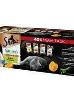 Produkt oferowany przez sklep:  Sheba Nature's collection mix smaków mokra karma pełnoporcjowa dla dorosłych kotów w sosie 40 x 85 g