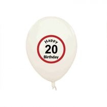 Produkt oferowany przez sklep:  Balony Urodzinowe 20 Lat 30 cm 5 szt.