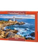 Produkt oferowany przez sklep:  Puzzle 500 el. B-53667 Sunrise over Cape Elizabeth Castorland