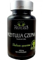 Produkt oferowany przez sklep:  Proherbis Przytulia czepna Suplement diety 100 kaps.