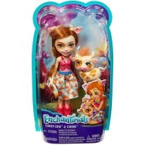 Produkt oferowany przez sklep:  Enchantimals. Lalka i zwierzątko krówka Mattel
