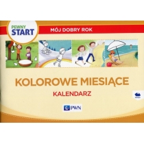 Produkt oferowany przez sklep:  Pewny start. Mój dobry rok. Kolorowe miesiące. Kalendarz