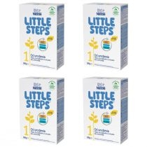 Produkt oferowany przez sklep:  Nestle Little Steps 1 Mleko początkowe w proszku dla niemowląt od urodzenia Zestaw 4 x 500 g