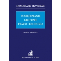 Produkt oferowany przez sklep:  Postępowanie grupowe Prawo i ekonomia