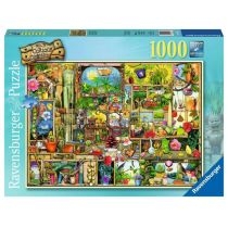 Produkt oferowany przez sklep:  Puzzle 1000 el. Półka ogrodowa Ravensburger