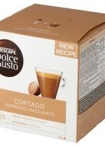Produkt oferowany przez sklep:  Nescafe Dolce Gusto Cortado Espresso Macchiato Kawa w kapsułkach 16 x 6