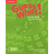 Produkt oferowany przez sklep:  Guess What 3. Activity Book with Online Resources