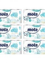 Produkt oferowany przez sklep:  Mola Papier toaletowy morski zapach 3-warstwowy zestaw 6 x 8 szt.
