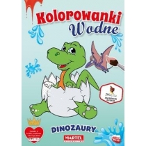 Produkt oferowany przez sklep:  Kolorowanka wodna. Dinozaury