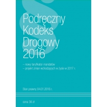 Produkt oferowany przez sklep:  Podręczny Kodeks Drogowy 2016