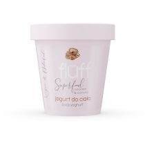 Produkt oferowany przez sklep:  Fluff Balsam - jogurt do ciała - mleczna czekolada 180 ml